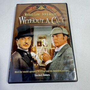 Without a Clue (DVD, 1988) EXCELLENT CONDITION